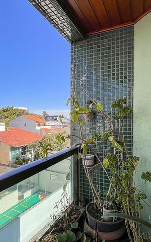 Apartamento à venda com 78m², 3 quartos e 1 vagaVaranda