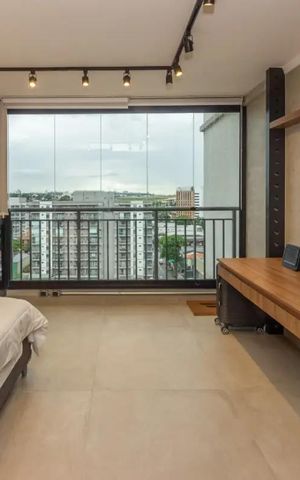 Apartamento à venda com 29m², 1 quarto e sem vagaSala/Quarto