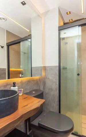 Apartamento à venda com 29m², 1 quarto e sem vagaBanheiro
