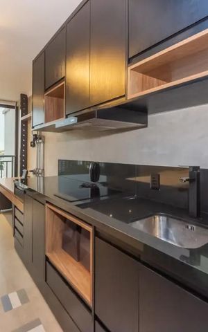 Apartamento à venda com 29m², 1 quarto e sem vagaCozinha