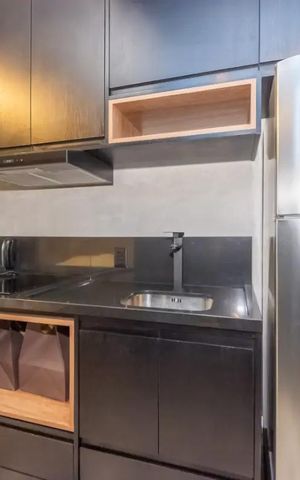 Apartamento à venda com 29m², 1 quarto e sem vagaCozinha