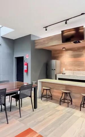 Apartamento à venda com 29m², 1 quarto e sem vagaÁrea externa