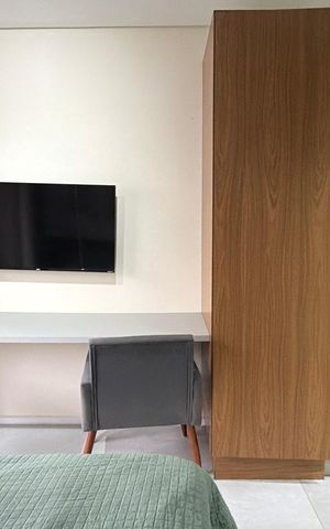 Studio para alugar com 26m², 1 quarto e sem vaga