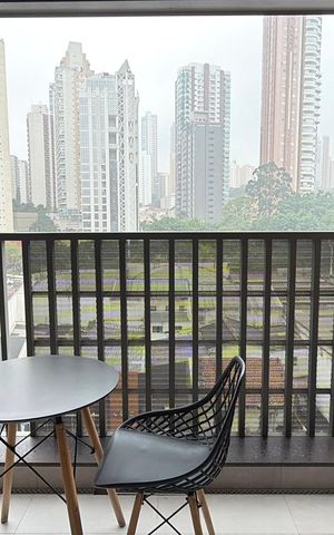 Studio para alugar com 26m², 1 quarto e sem vaga