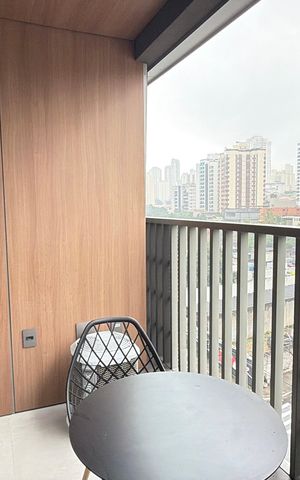 Studio para alugar com 26m², 1 quarto e sem vaga