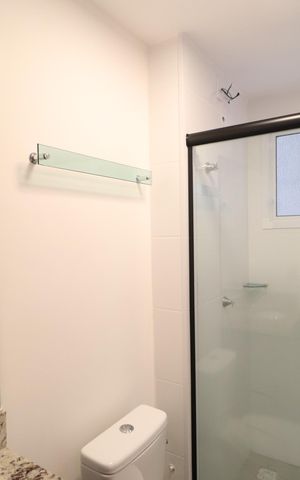 Apartamento para alugar com 44m², 2 quartos e 2 vagasBanheiro Social