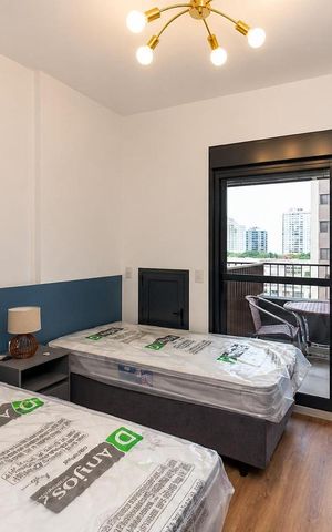 Apartamento para alugar com 30m², 1 quarto e sem vaga Apartamento para alugar com 30m², 1 quarto e sem vagaSala/Quarto