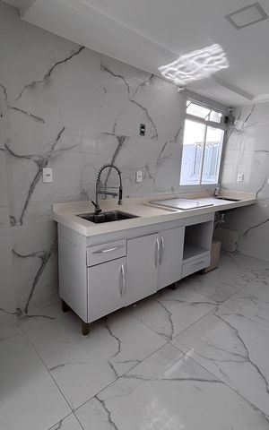Apartamento à venda com 40m², 2 quartos e 1 vaga Apartamento à venda com 40m², 2 quartos e 1 vagaCozinha