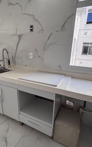 Apartamento à venda com 40m², 2 quartos e 1 vaga Apartamento à venda com 40m², 2 quartos e 1 vagaCozinha
