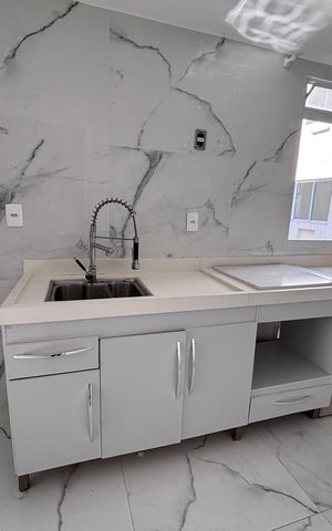 Apartamento à venda com 40m², 2 quartos e 1 vaga Apartamento à venda com 40m², 2 quartos e 1 vagaCozinha