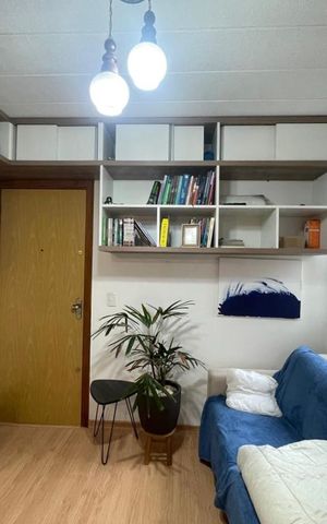 Apartamento para alugar com 32m², 2 quartos e 1 vaga