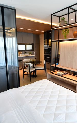 Studio à venda com 39m², 1 quarto e 1 vagaQuarto