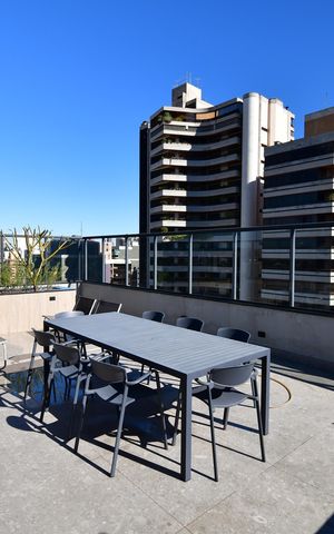 Studio à venda com 39m², 1 quarto e 1 vagaÁrea comum - Salão de festas