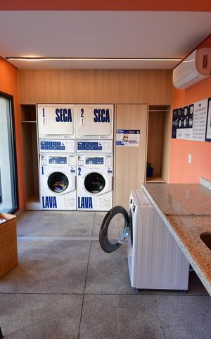 Studio à venda com 39m², 1 quarto e 1 vagaLavanderia