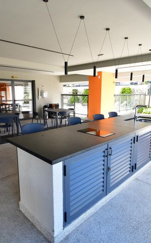Studio à venda com 39m², 1 quarto e 1 vagaEspaço Gourmet