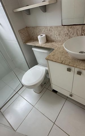 Apartamento para alugar com 50m², 2 quartos e 1 vaga Apartamento para alugar com 50m², 2 quartos e 1 vagaBanheiro