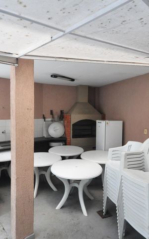 Apartamento à venda com 84m², 2 quartos e 2 vagasChurrasqueira