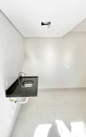 Apartamento para alugar com 35m², 1 quarto e sem vaga Apartamento para alugar com 35m², 1 quarto e sem vagaCozinha e Área de Serviço