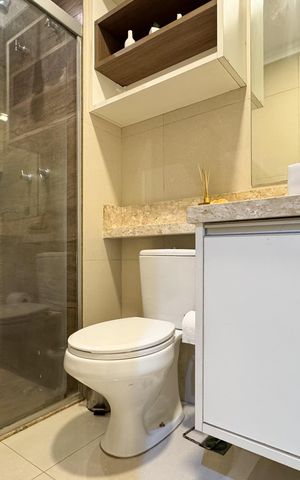 Apartamento para alugar com 94m², 3 quartos e 2 vagas Apartamento para alugar com 94m², 3 quartos e 2 vagasBanheiro Social