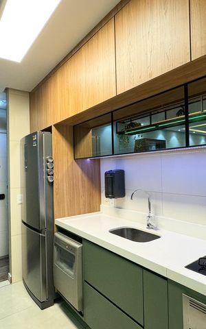 Apartamento para alugar com 94m², 3 quartos e 2 vagas Apartamento para alugar com 94m², 3 quartos e 2 vagasCozinha