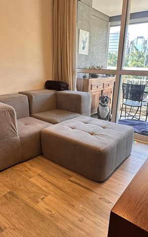 Apartamento à venda com 64m², 1 quarto e 1 vaga