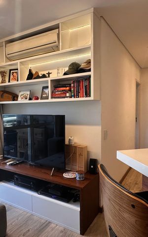 Apartamento à venda com 64m², 1 quarto e 1 vaga