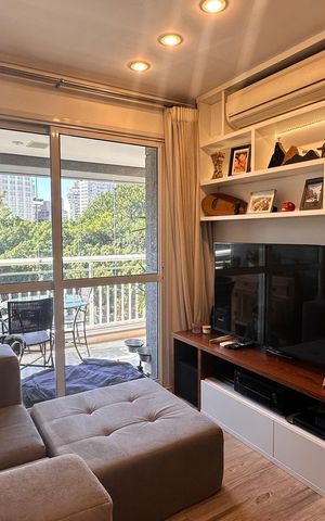 Apartamento à venda com 64m², 1 quarto e 1 vaga