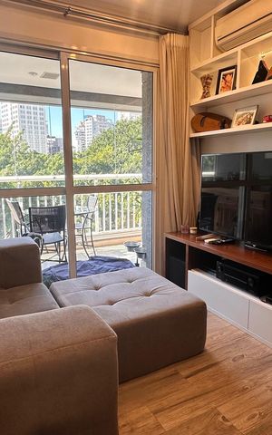 Apartamento à venda com 64m², 1 quarto e 1 vaga