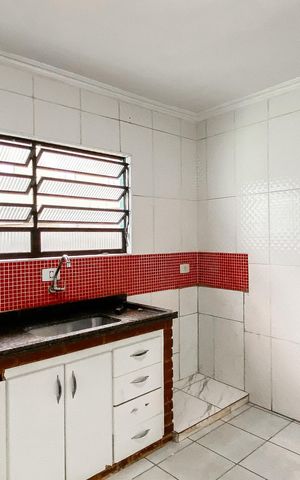 Casa para alugar com 50m², 1 quarto e 2 vagas Casa para alugar com 50m², 1 quarto e 2 vagasCozinha