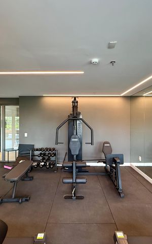 Studio para alugar com 26m², 1 quarto e sem vaga Studio para alugar com 26m², 1 quarto e sem vagaAcademia