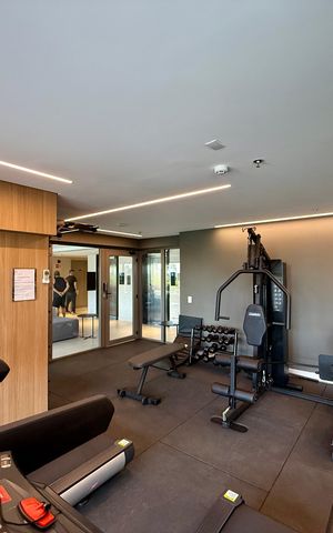 Studio para alugar com 26m², 1 quarto e sem vaga Studio para alugar com 26m², 1 quarto e sem vagaAcademia