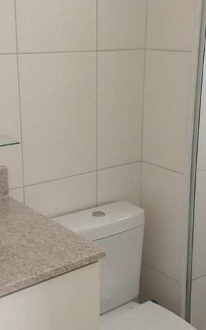 Apartamento para alugar com 69m², 2 quartos e 2 vagas Apartamento para alugar com 69m², 2 quartos e 2 vagasBanheiro