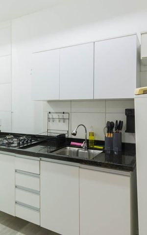 Apartamento para alugar com 43m², 1 quarto e sem vagaCozinha e Área de Serviço