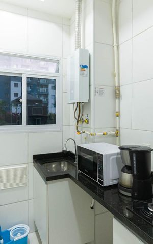Apartamento para alugar com 43m², 1 quarto e sem vagaCozinha e Área de Serviço