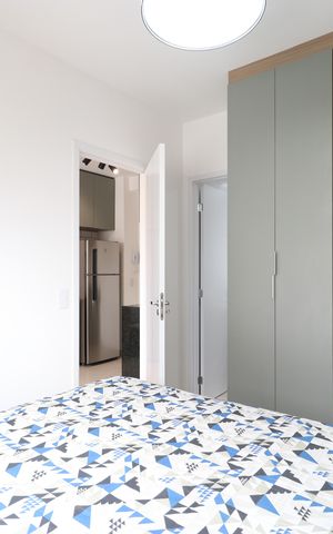 Apartamento para alugar com 25m², 1 quarto e sem vagaQuarto 