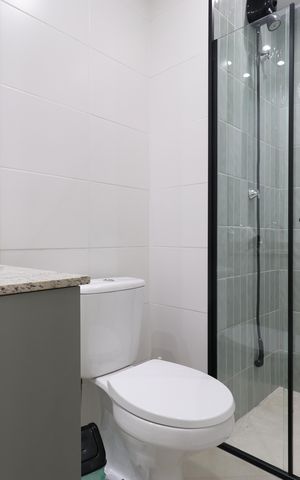 Apartamento para alugar com 25m², 1 quarto e sem vagaBanheiro 