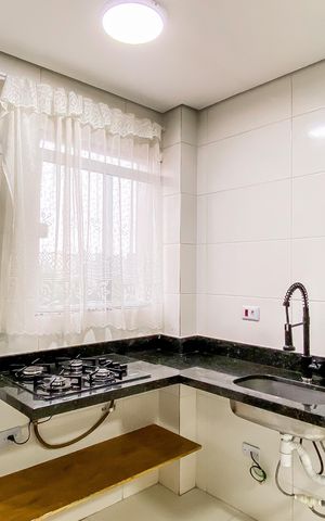 Apartamento à venda com 36m², 2 quartos e sem vaga Apartamento à venda com 36m², 2 quartos e sem vagaCozinha