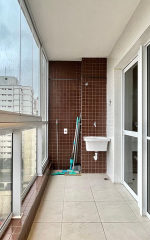 Apartamento à venda com 35m², 1 quarto e 1 vaga Apartamento à venda com 35m², 1 quarto e 1 vagaVaranda