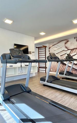 Apartamento à venda com 35m², 1 quarto e 1 vaga Apartamento à venda com 35m², 1 quarto e 1 vagaÁrea comum - Academia