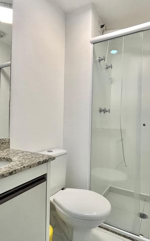 Apartamento à venda com 35m², 1 quarto e 1 vaga Apartamento à venda com 35m², 1 quarto e 1 vagaBanheiro