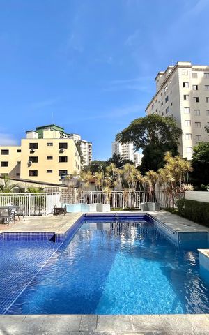 Apartamento à venda com 35m², 1 quarto e 1 vaga Apartamento à venda com 35m², 1 quarto e 1 vagaÁrea comum - Piscina
