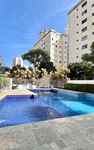 Apartamento à venda com 35m², 1 quarto e 1 vaga Apartamento à venda com 35m², 1 quarto e 1 vagaÁrea comum - Piscina