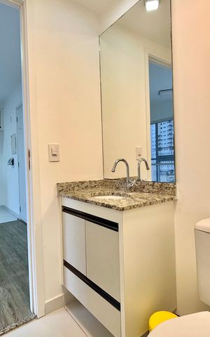 Apartamento à venda com 35m², 1 quarto e 1 vaga Apartamento à venda com 35m², 1 quarto e 1 vagaBanheiro