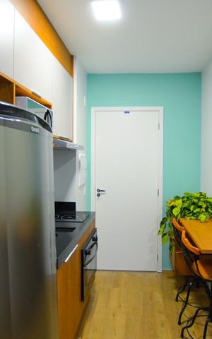 Apartamento para alugar com 24m², 1 quarto e sem vagaSTUDIO