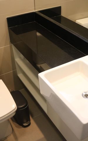 Apartamento para alugar com 104m², 3 quartos e 2 vagasBanheiro 1
