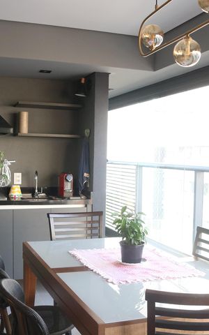 Apartamento para alugar com 104m², 3 quartos e 2 vagasVaranda gourmet