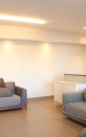 Apartamento para alugar com 104m², 3 quartos e 2 vagasSala