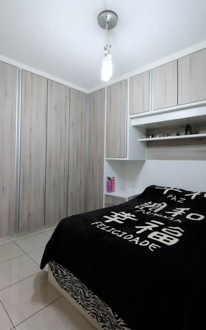 Casa à venda com 100m², 2 quartos e 2 vagasSuíte 1