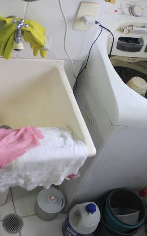 Apartamento à venda com 50m², 2 quartos e 1 vagaCozinha com lavanderia 