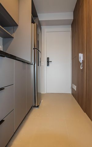 Studio à venda com 27m², 1 quarto e sem vaga Studio à venda com 27m², 1 quarto e sem vagaCozinha
